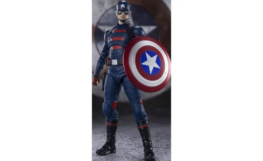 Captain America John F Walker S.H.Figuarts Figure - The Falcon and Winter Soldier | SpeedCubeShop